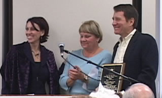 Paul Sharpe receives End Abuse Long Beach Award for 'Child Abuse Protection Advocacy' - 12/13/07
